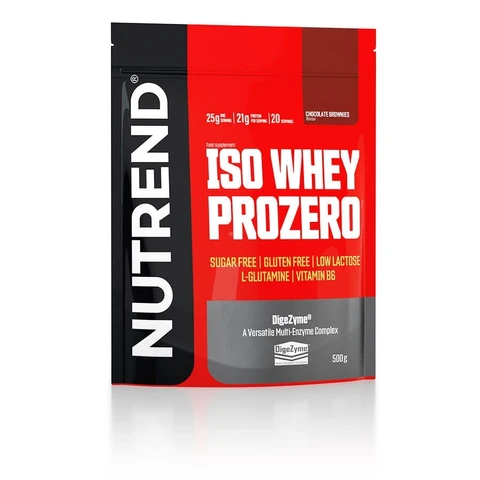 Nutrend Iso Whey PROZero 500 g bílá čokoláda