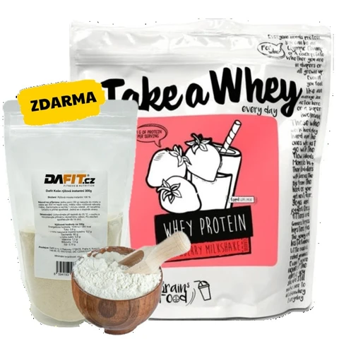 AKCE Take-a-Whey Whey Protein 907 g + ZDARMA Dafit Kaše rýžová 300 g