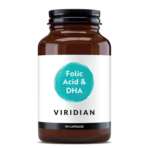 Viridian Folic Acid with DHA 90 cps