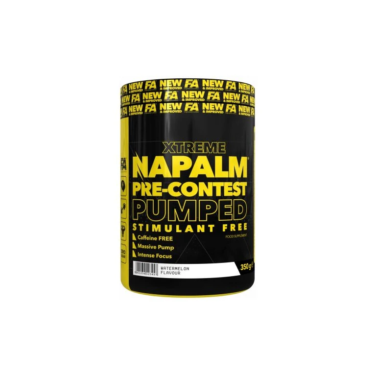 Fitness Authority Napalm Pre-Contest Pumped Stimulant Free 350 g