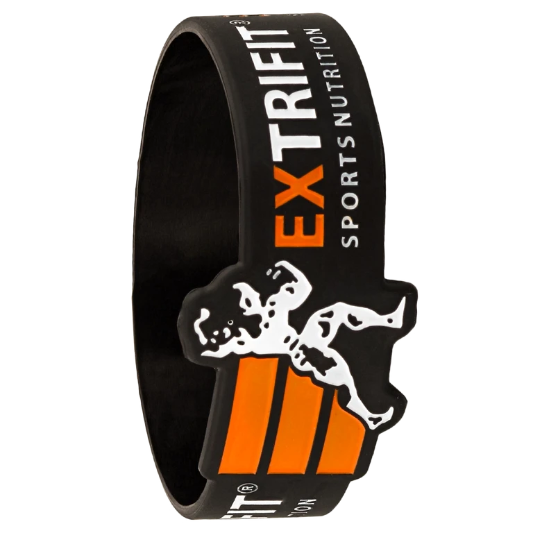 Extrifit Silicone Bracelet new black atyp