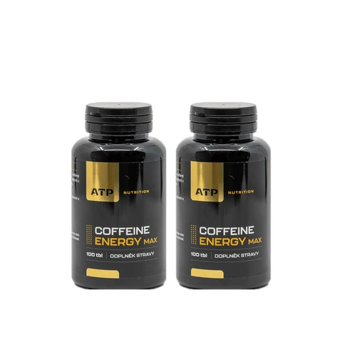 AKCE 1+1 ATP Nutrition Coffeine Energy Max 100 tbl