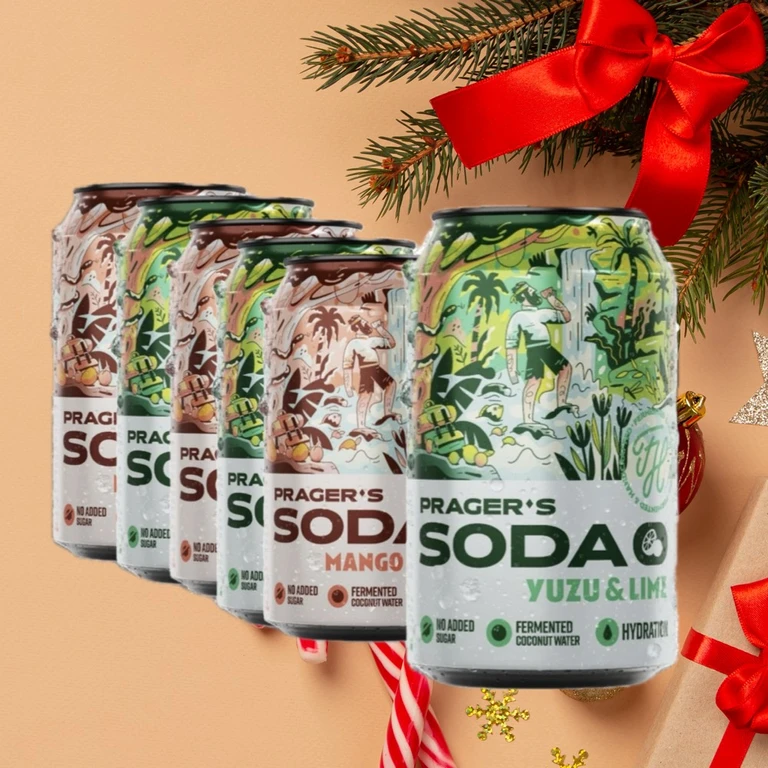 Special Offer 5+1 FREE Prager's Soda 330 ml