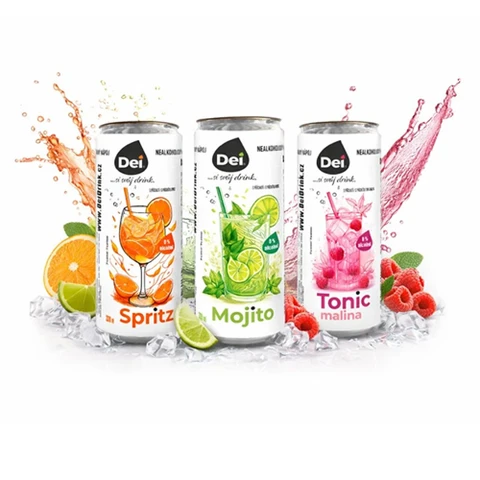 Dei Nealkoholický Perlivý Nápoj 330 ml