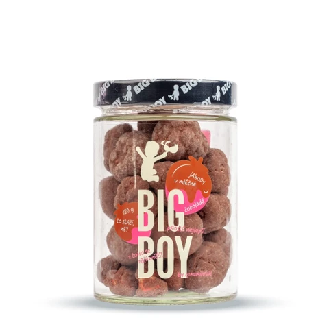 Big Boy Jahody v mléčné čokoládě 120 g by @kamilasikl
