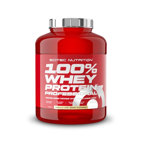 Scitec Nutrition 100% WP Professional 2350 g vanilla very berry