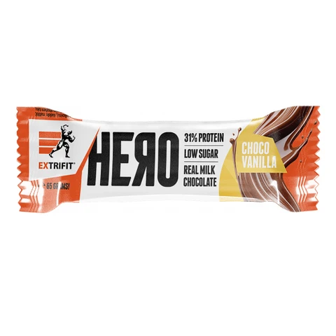 Extrifit Hero Protein Bar 31% 65 g choco vanilla