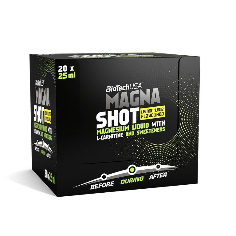 BioTech Magna Shot 20 x 25 ml lemon lime