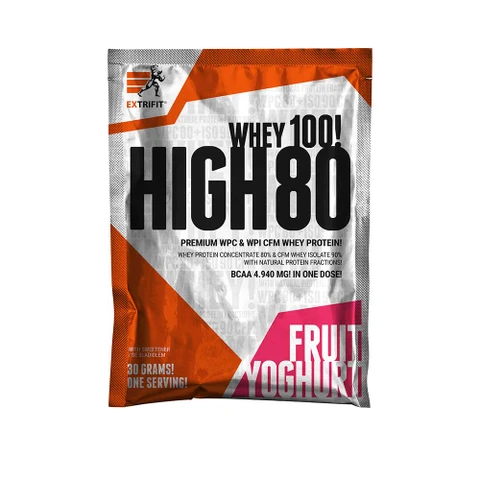 Extrifit High Whey 80 30 g fruit yoghurt