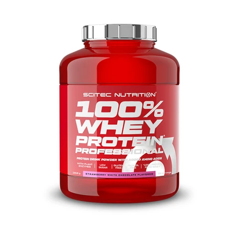 Scitec Nutrition 100% WP Professional 1816 g strawberry white chocolate