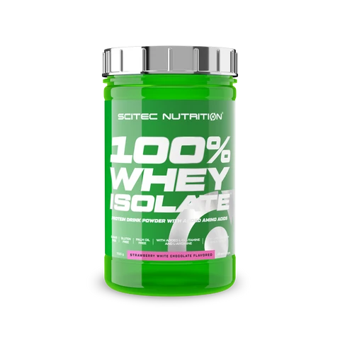 Scitec Nutrition 100% Whey Isolate 700 g strawberry white chocolate