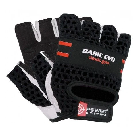 Gloves Basic Evo black red