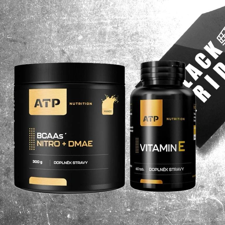 Special Offer ATP Nutrition BCAAs Nitro + DMAE 300 g + FREE Vitamin E 60 tob