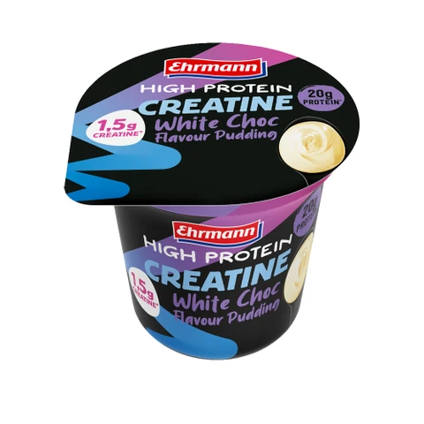 Ehrmann High Protein Creatine Pudding 230 g white choco