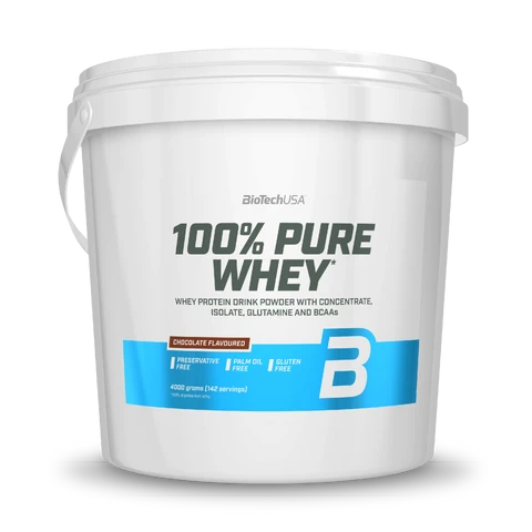 BioTech 100% Pure Whey 4000 g chocolate