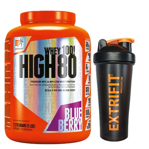 AKCE Extrifit High Whey 80 2270 g + ZDARMA Šejkr 600 ml