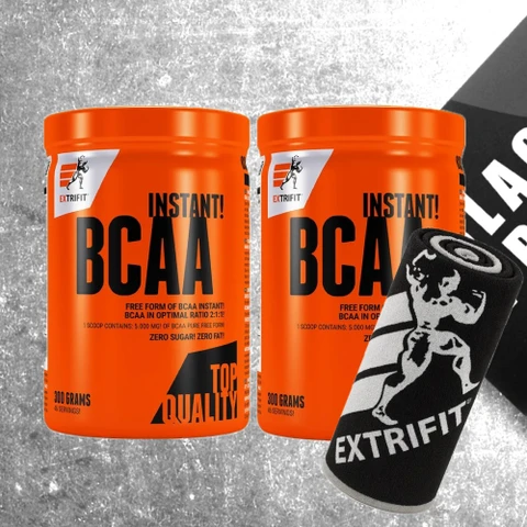 Special Offer 1+1 Extrifit BCAA Instant 300 g + FREE Towel