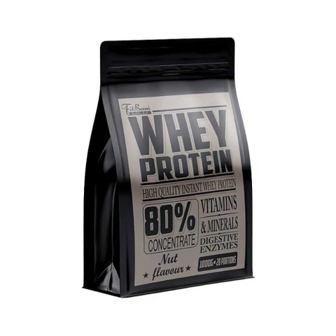 FitBoom® Whey Protein 80 % 1000 g oříšek