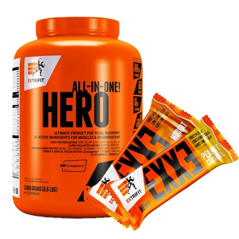 Extrifit Hero 3000 g + ZDARMA 2x Exxe 65 g