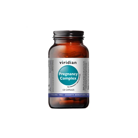 Viridian Pregnancy Complex 120 cps (Natural multivitamín pro těhotné)