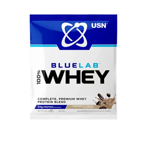 USN BlueLab 100% Whey Protein Premium 34 g cookies cream