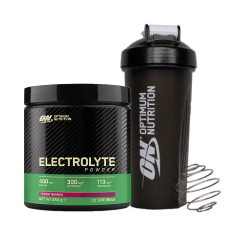 AKCE Optimum Nutrition Electrolyte Powder 264 g + ZDARMA Šejkr 600 ml