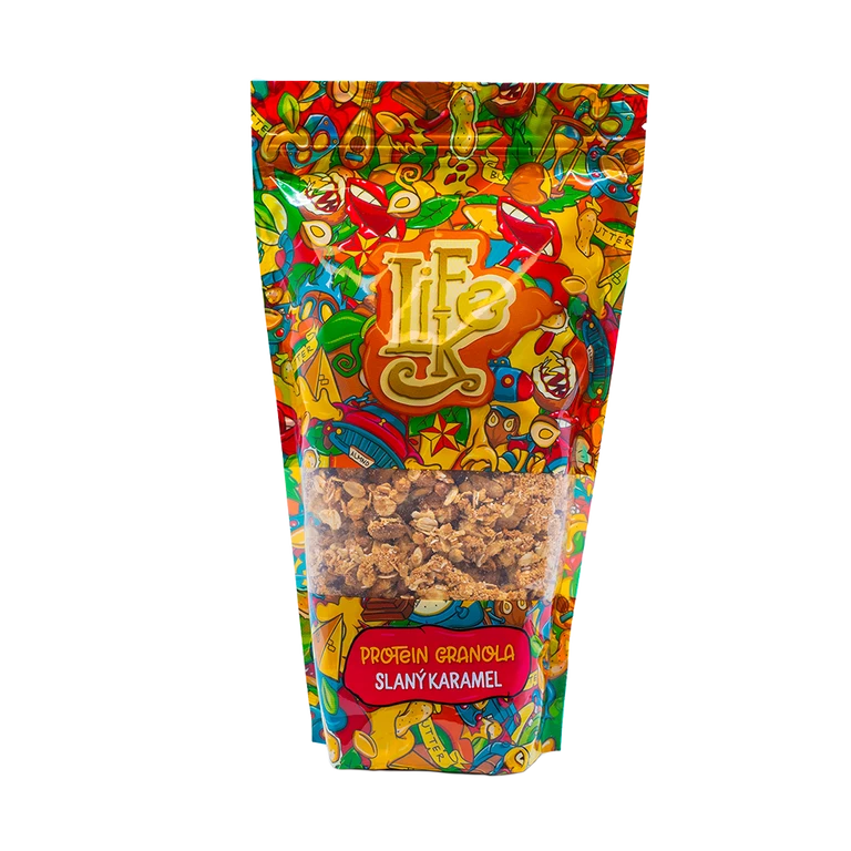 LifeLike Protein Granola 400 g slaný karamel