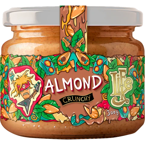 LifeLike Almond 300 g cruchy