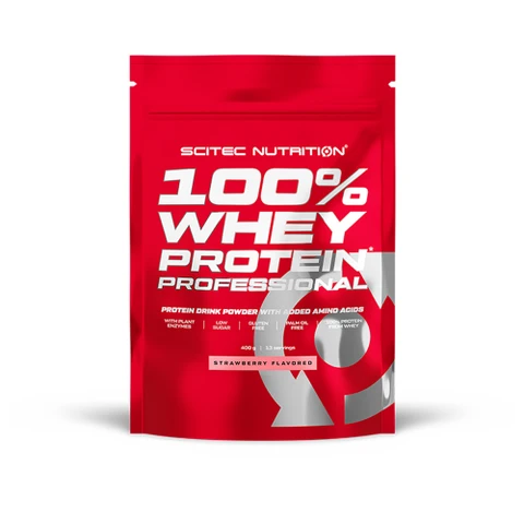 Scitec Nutrition 100% WP Professional 400 g strawberry