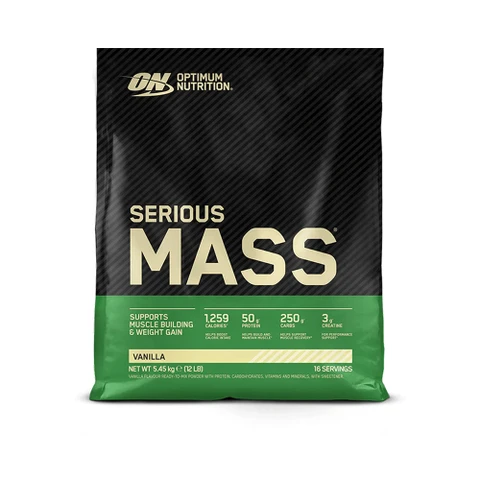 Optimum Nutrition Serious Mass 5450 g vanilla