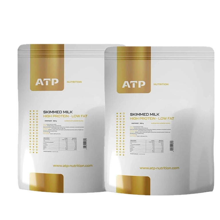 Special Offer 1+1 ATP Nutrition Skimmed Milk High Protein Low Fat 300 g