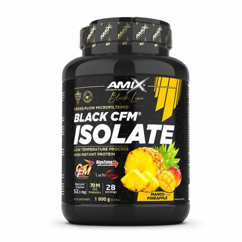 Amix Black Line Black CFM Isolate 1000 g mango pineapple