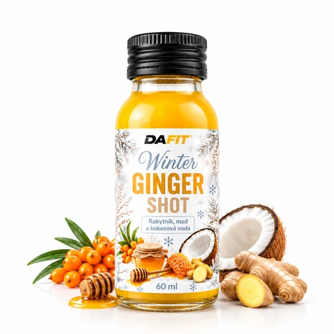 Dafit Winter Ginger Shot 60 ml Sea Buckthorn and Coconut Water