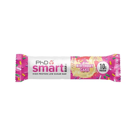 PhD Smart Bar 32 g birthday cake