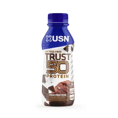 USN Trust 50 Protein 500 ml čokoláda