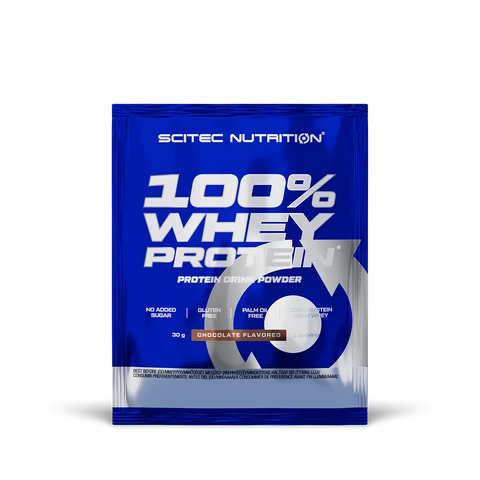 Scitec Nutrition 100% Whey Protein 30 g strawberry
