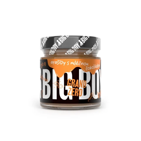 Big Boy Grand Zero 250 g arašídy s mléčnou čokoládou