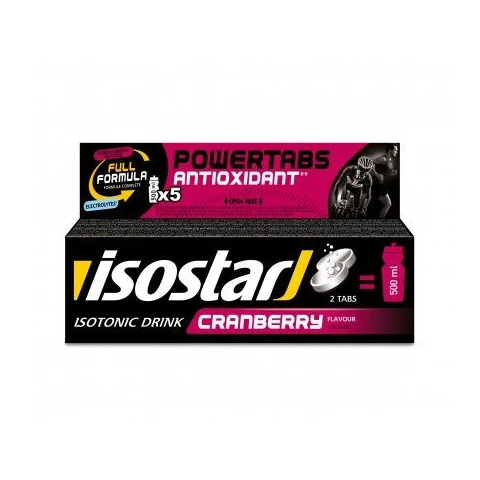 Isostar Power Tabs 10 tbl x 12 g cranberry