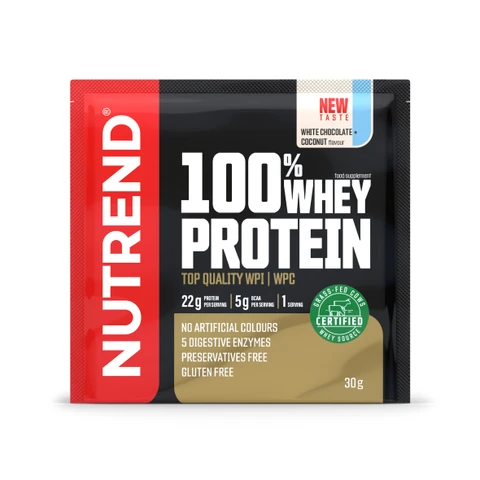 Nutrend 100% Whey Protein 30 g white chocolate coconut