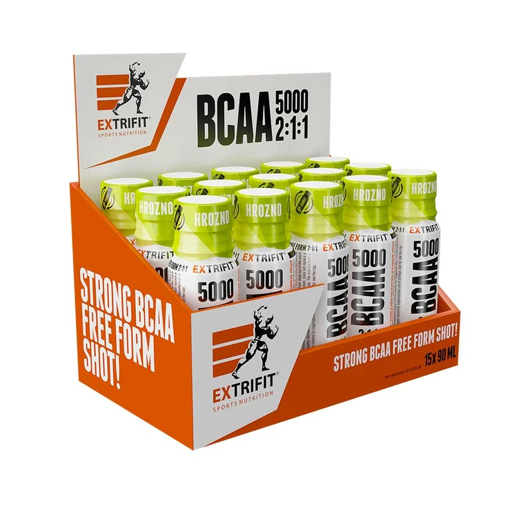 Extrifit BCAA 5000 2:1:1 Shot 15 x 90 ml