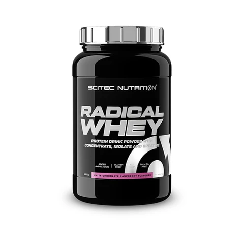 Scitec Nutrition Radical Whey 1000 g white chocolate raspberry