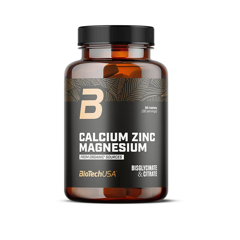BioTech Calcium Zinc Magnesium organic sources 90 tbl