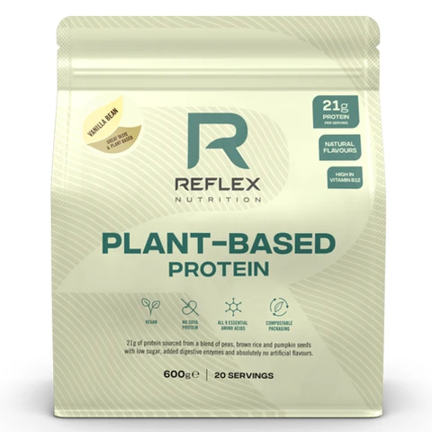 Reflex Plant Based Protein 600 g vanilla bean