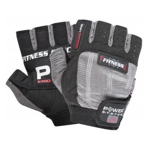 Fitness gloves black grey