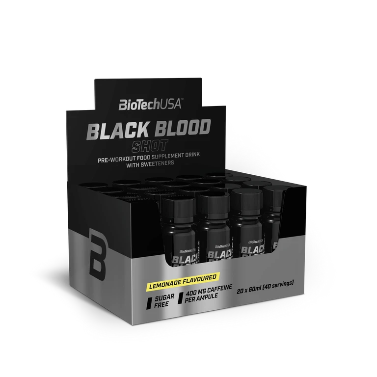 BioTech Black Blood Shot 20 x 60 ml
