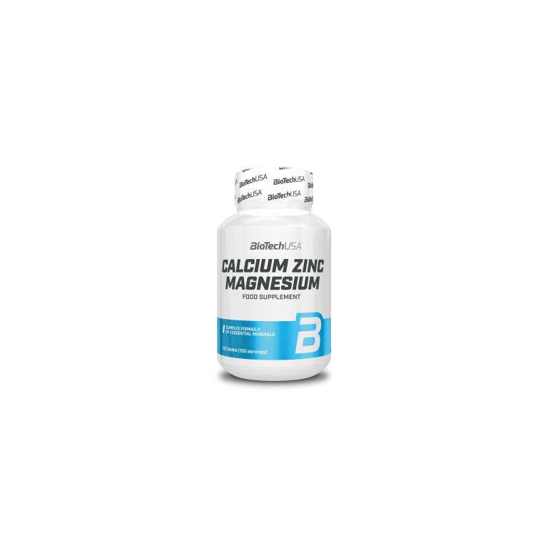 BioTech Calcium Zinc Magnesium 100 tbl