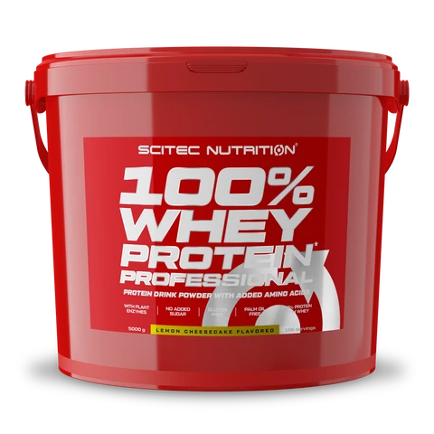 Scitec Nutrition 100% WP Professional 5000 g lemon cheesecake