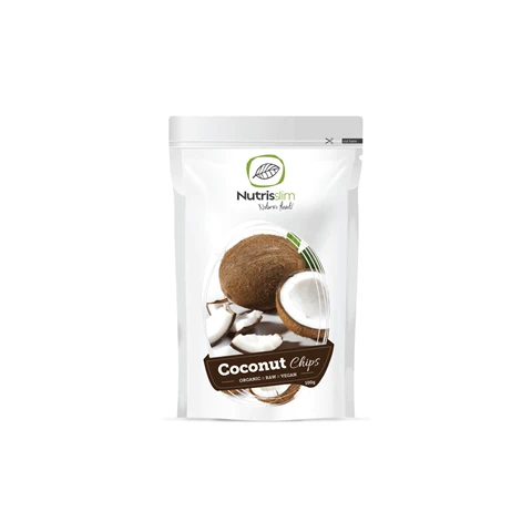 Nutrisslim Coconut Chips Bio 100 g (Kokosové lupínky)