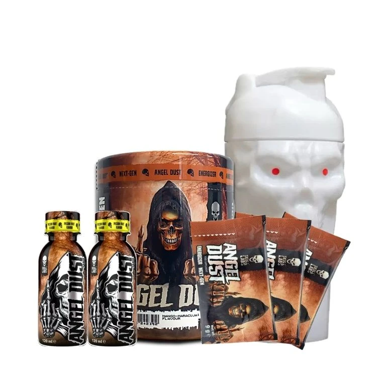AKCE Skull Labs Angel Dust 270 g + ZDARMA Šejkr 700 ml + 5x vzorek