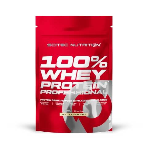 Scitec Nutrition 100% WP Professional 1000 g vanilla